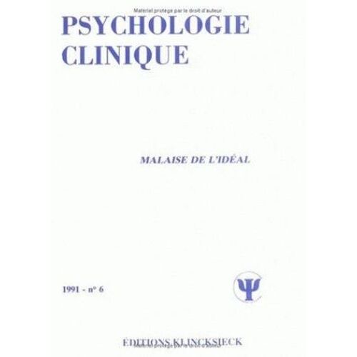 Malaise De L'ideal