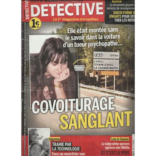 Le Nouveau Detective 04/07/2018 Sommières, Créteil, Lons-Le-Saunier, Termonde, Haillan, Virginia Beach, Schweighouse-Sur-Moder, Noisellevallois-Perret, Montbéliard, Pontoise, Montpellier
