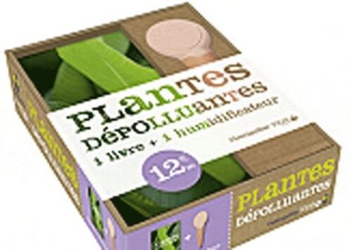 Coffret Plantes Dépolluantes - Un Livre + Un Humidificateur