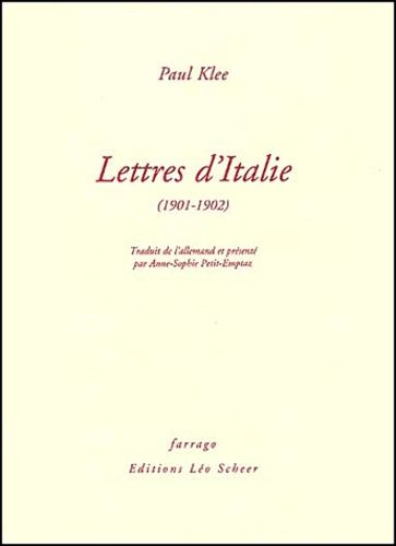 Lettres D'italie (1901-1902)