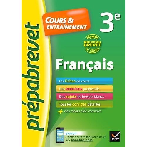 Français 3e - Cours & Entraînement