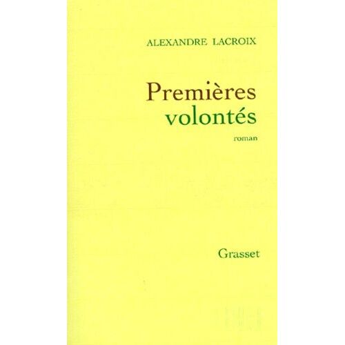 Premières Volontés