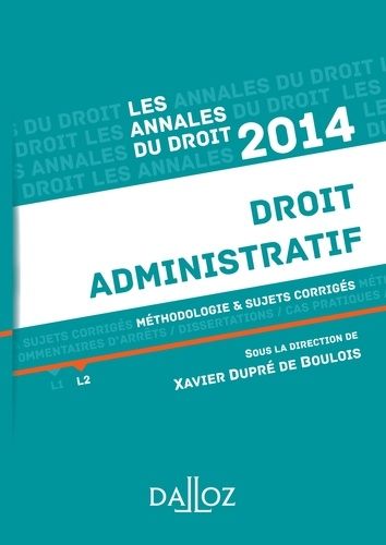 Droit Administratif - Méthodologie & Sujets Corrigés