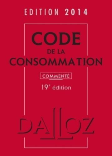 Code De La Consommation Commenté