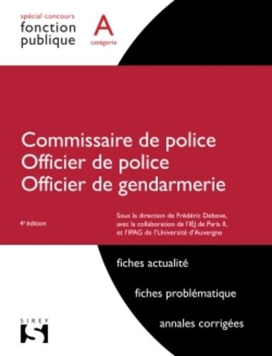 Commissaire Et Officier De Police, Officier De Gendarmerie - Concours De Catégorie A - Edition 2011