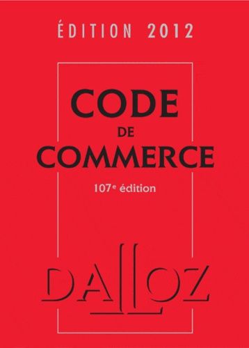 Code De Commerce 2012