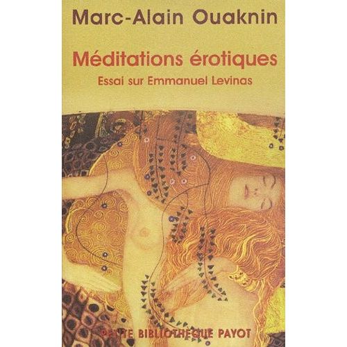Méditations Érotiques - Essai Sur Emmanuel Lévinas