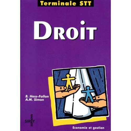 Droit, Terminale Stt