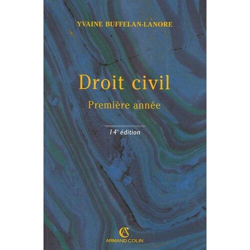 Droit Civil - Première Année