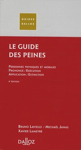 Le Guide Des Peines