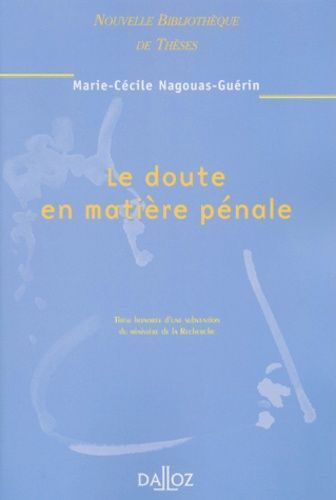 Le Doute En Matière Pénale