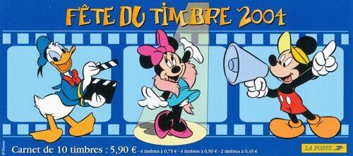 Carnet De Timbres - Fête Du Timbre - Mickey