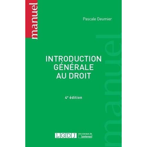 Introduction Générale Au Droit
