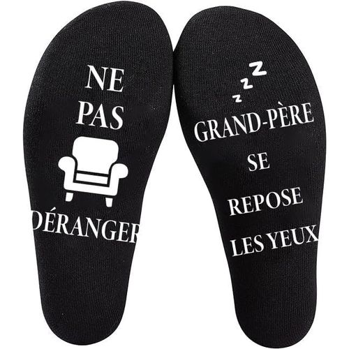 Kalanka-Chaussettes Homme Cadeau Pere Anniversaire Cadeau Grand Pere, Cadeau Fete Des Peres Cadeau Saint Valentin Cadeau Noel Pour Papa, Papy - 38-43