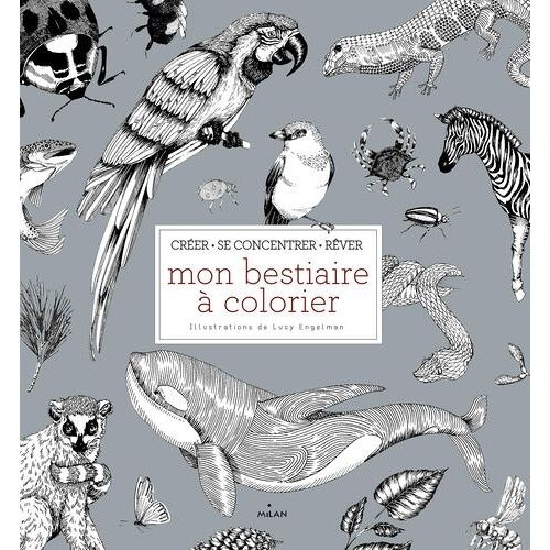 Mon Bestiaire À Colorier