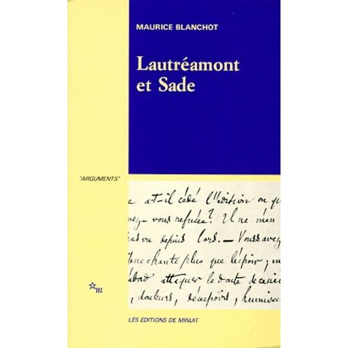 Lautréamont Et Sade