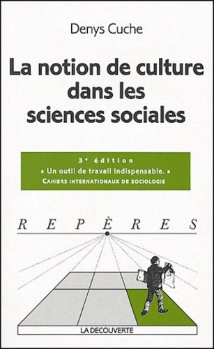 La Notion De Culture Dans Les Sciences Sociales
