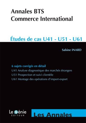 Etudes De Cas Bts Commerce International