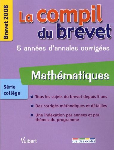 Mathématiques - Brevet 2008