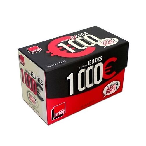 La Boîte Du Jeu Des 1 000 Euros