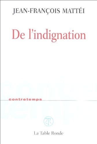 De L'indignation