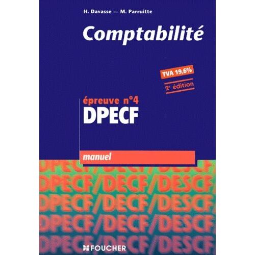 Dpecf N° 4 Comptabilité. Manuel, 2ème Édition