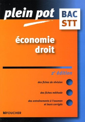 Economie Droit Bac Stt