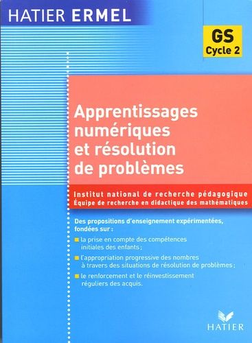 Apprentissages Numériques Et Résolution De Problèmes Grande Section