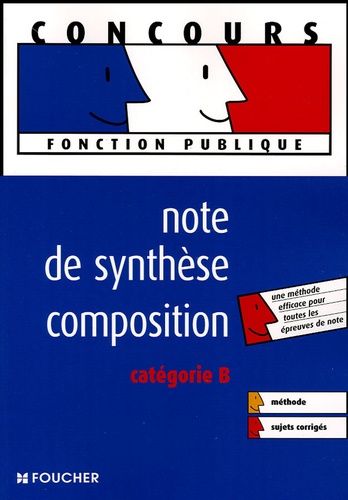 Note De Synthèse Composition - Catégorie B