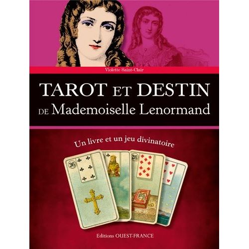 Tarot Et Destin De Mademoiselle Lenormand - Coffret Livre + Jeu Divinatoire