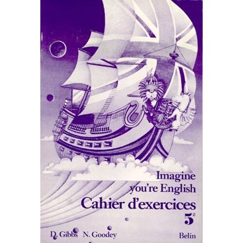 Anglais 5eme Imagine You're English - Cahier D'exercices