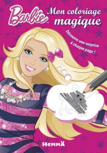 Barbie, Mon Coloriage Magique