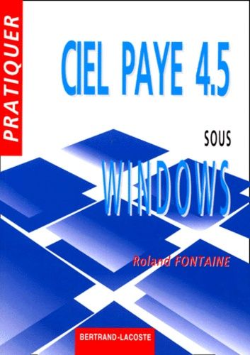 Ciel Paye 4.5 Sous Windows