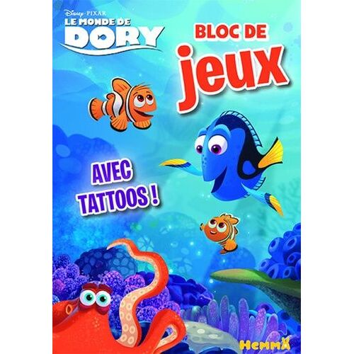 Le Monde De Dory - Bloc De Jeux Avec Tattoos !