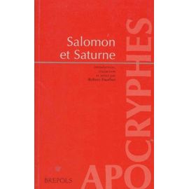 Salomon Et Saturne - Quatre Dialogues En Vieil-Anglais