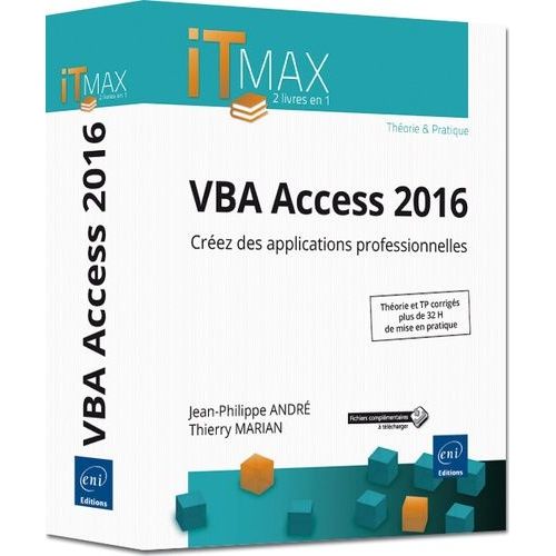 Vba Access 2016 - Créez Des Applications Professionnelles