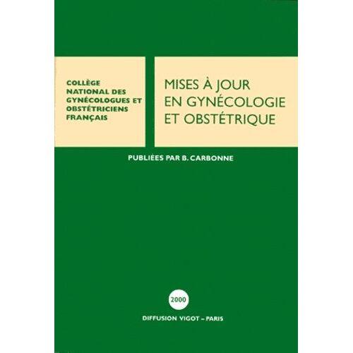 Mises A Jour En Gynecologie Et Obstetrique