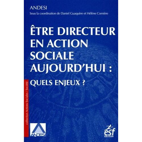 Etre Directeur En Action Sociale Aujourd'hui : Quels Enjeux?