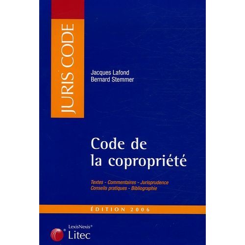 Code De La Copropriété 2006