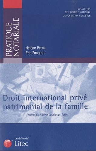 Droit International Privé Patrimonial De La Famille