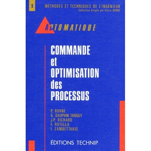 Commande Et Optimisation Des Processus