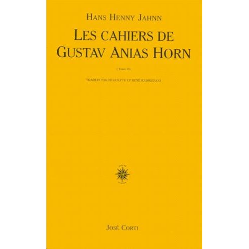 Les Cahiers De Gustav Anias Horn - Tome 2