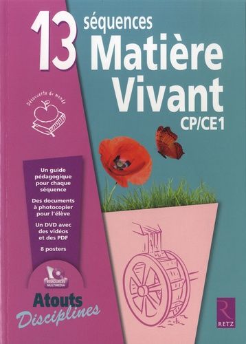 13 Séquences Matière-Vivant Cp/Ce1 - (1 Dvd)