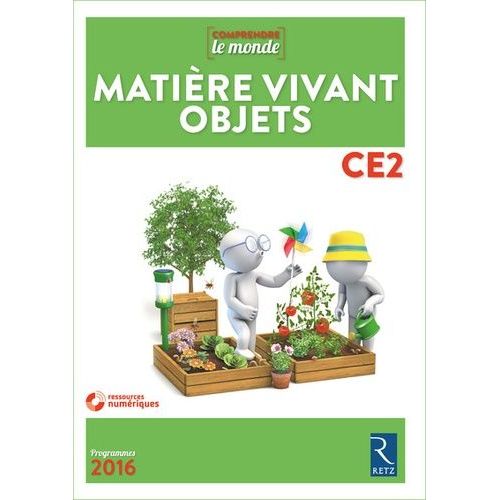 Matière Vivant Objets Ce2 - Livre Du Professeur (1 Dvd)