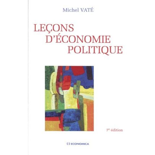 Lecons D'economie Politique - 7ème Édition 1995