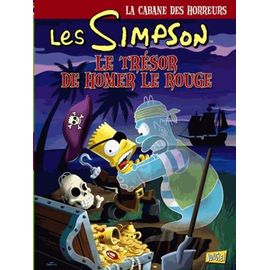 Les Simpson - La Cabane Des Horreurs Tome 4 - Le Trésor De Homer Le Rouge