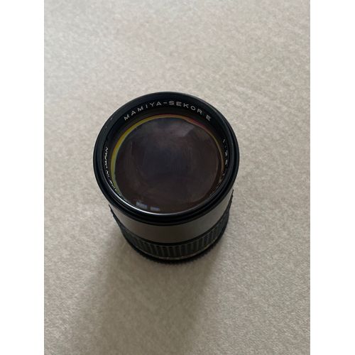 Mamiya -sekor E 1:2,8 f=135mm 52ø. Lens made in japan 