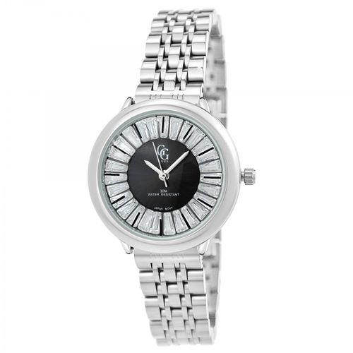 Montre Amanda Élégante Ornée De Cristaux Scintillants Par Sc Crystal