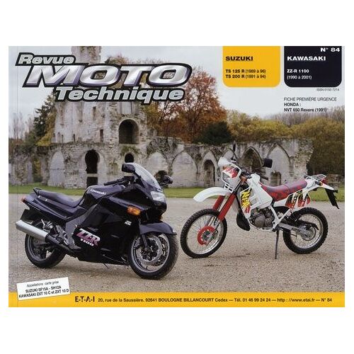 Revue Moto Technique Numero 84 : Suzuki Ts125-200r