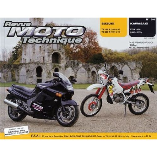 Revue Moto Technique Numero 84 : Suzuki Ts125-200r